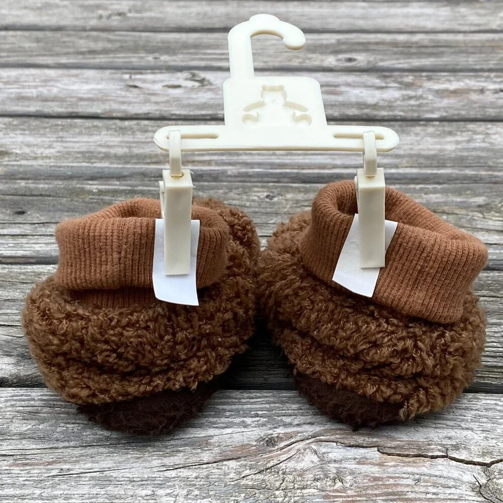Baby Gap Brannan Bear Slippers for Toddler S (5-6)